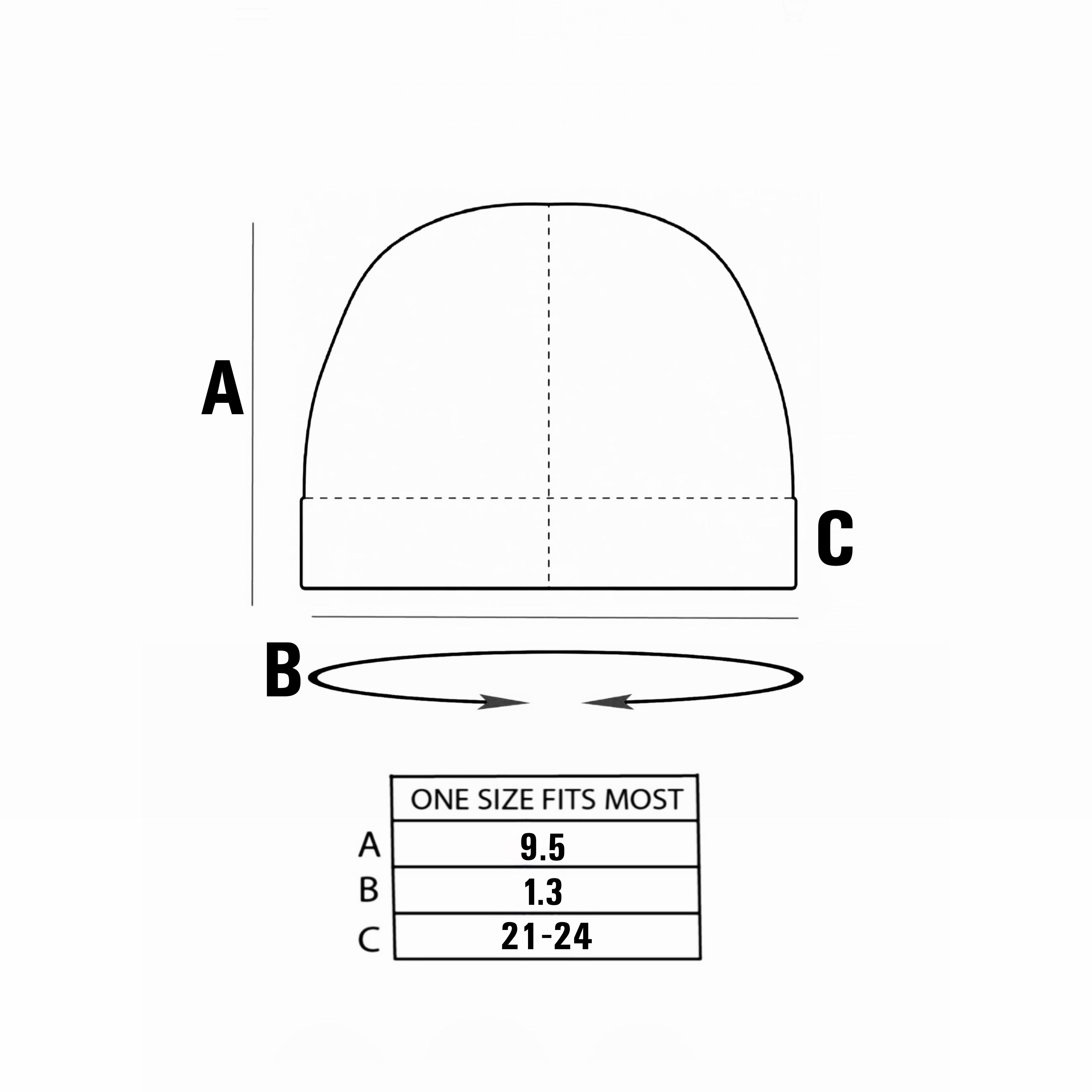 Waffle Beanies 3 - PACK