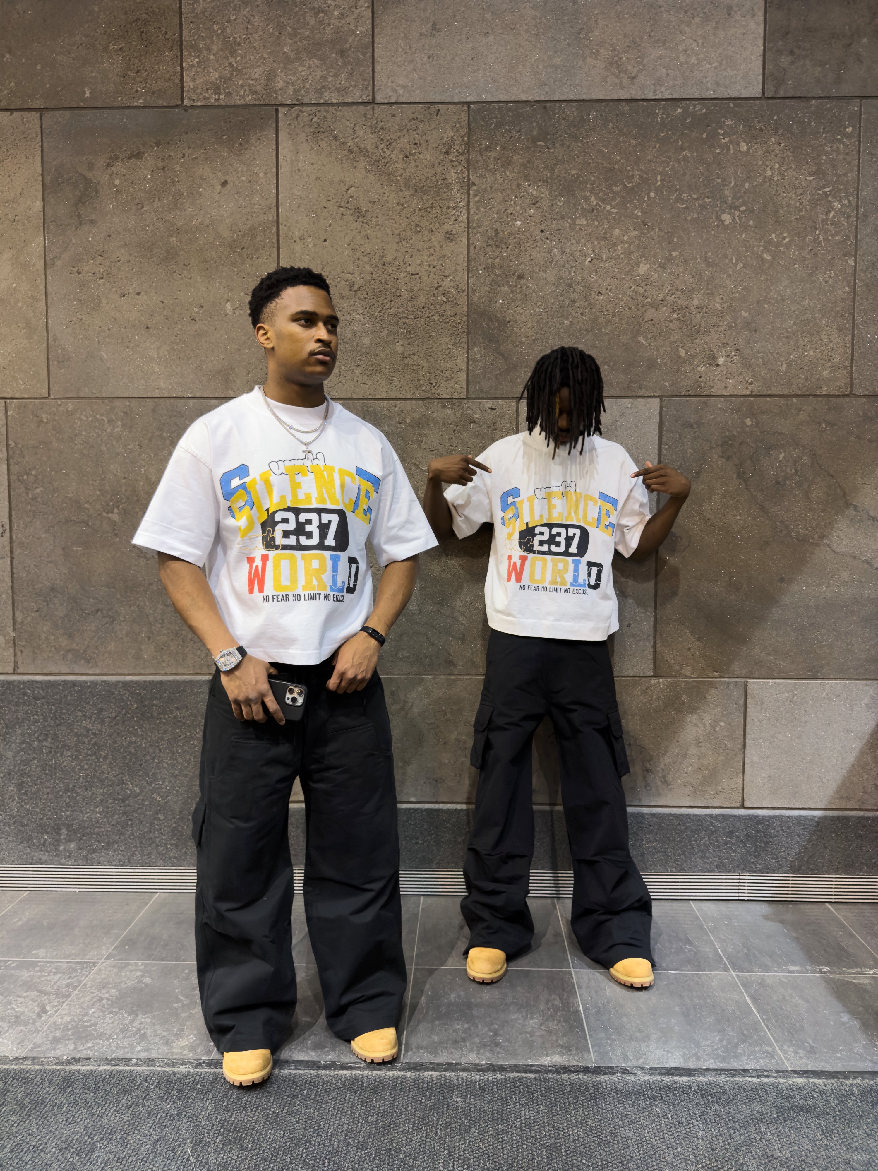 237 WORLD TEE ( WHITE )