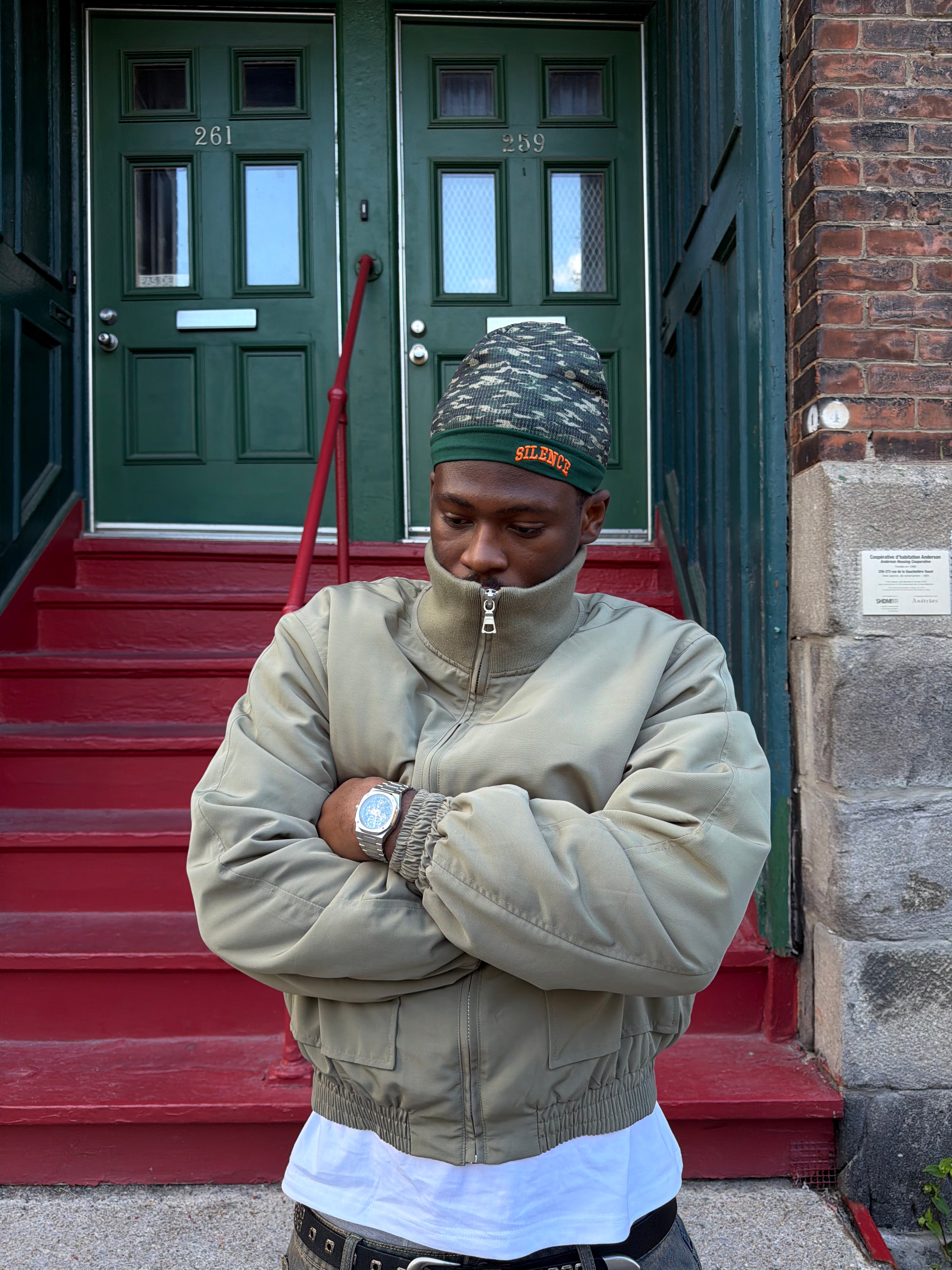 Camo Beanie ( OS )